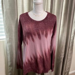 Hachi knit tie-dye pullover. NWT